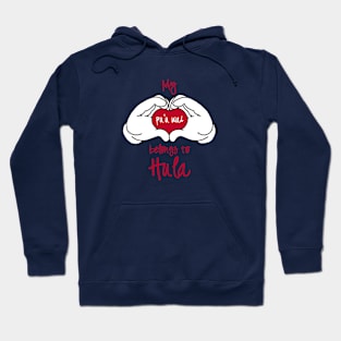 My heart belongs to Hula Hoodie